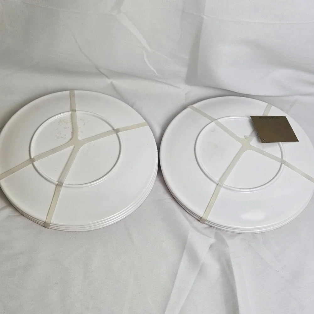 8 Nicole Miller Home Melamine Plates 9
